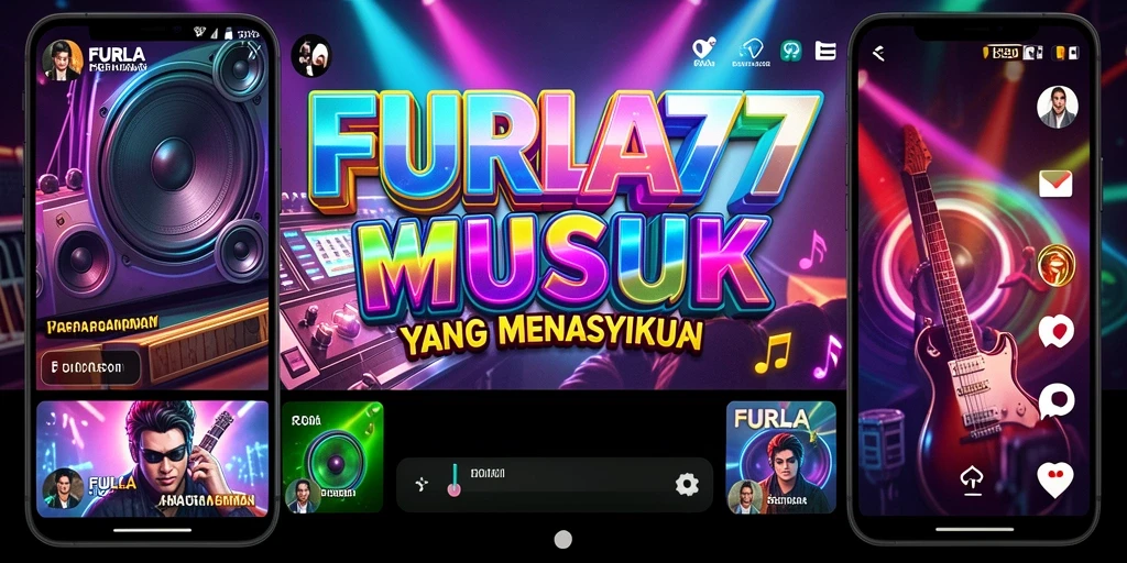 Screenshot FURLA77 menampilkan gameplay seru dan interaktif dari game musik.