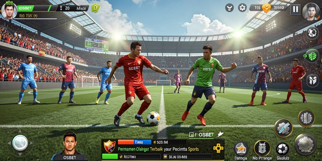 Gambaran gameplay IOSBET yang mendebarkan dengan berbagai pilihan olahraga.