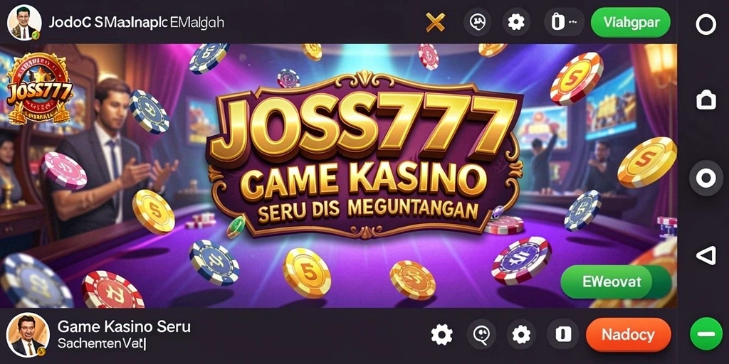 Tampilan gameplay JOSS777 yang memikat dan penuh aksi.