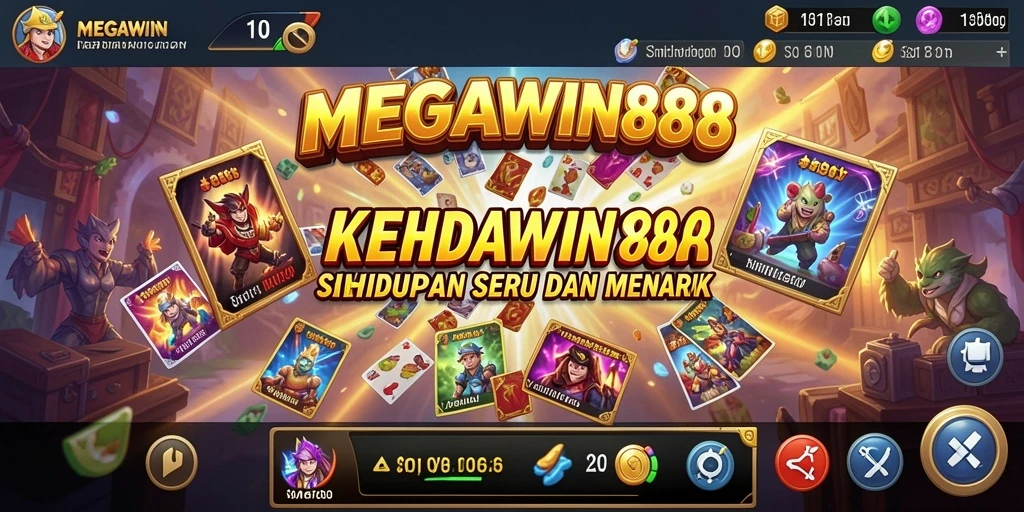 Tangkapan layar dari gameplay MEGAWIN888 yang penuh aksi dan interaksi.