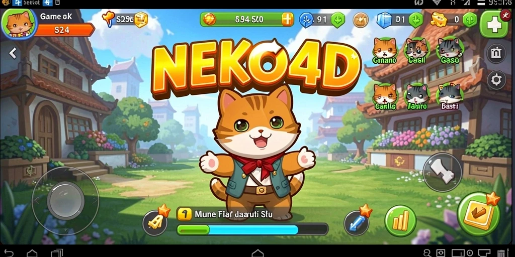Tampilan gameplay seru dalam NEKO4D dengan strategi yang mendalam.