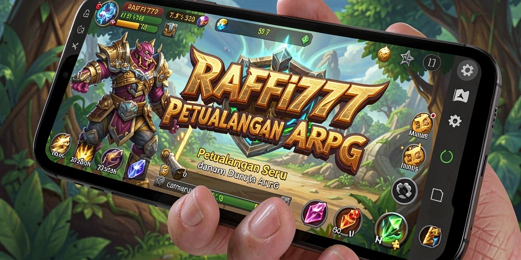 Tampilan menakjubkan dari gameplay ARPG di RAFFI777.