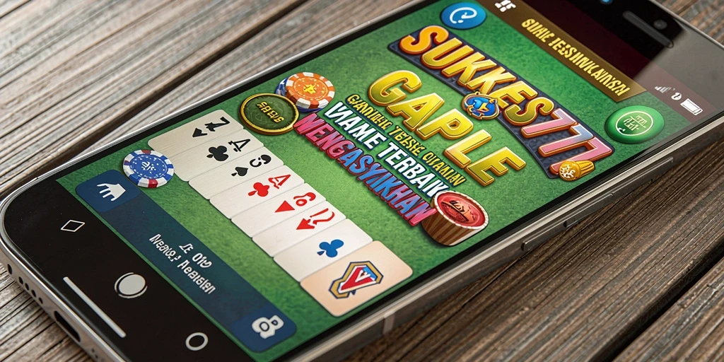 Screenshot gameplay <strong>SUKSES777</strong> menampilkan momen seru saat bermain gaple.