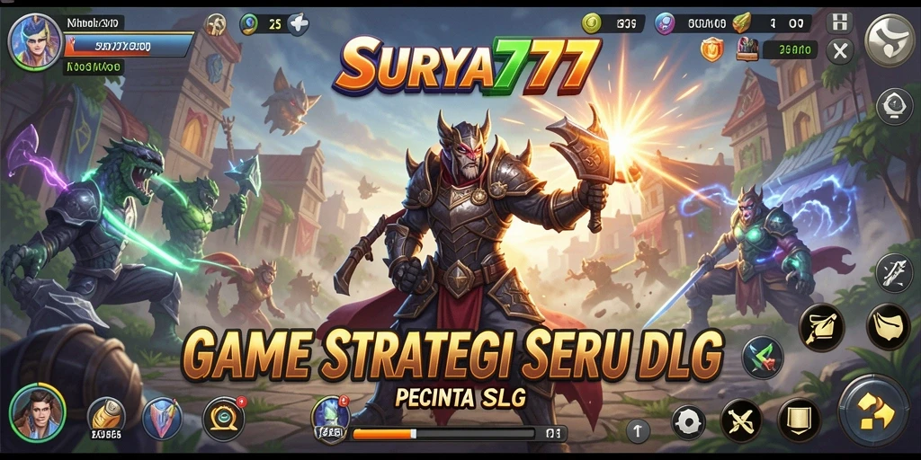 Screenshot SURYA777 menunjukkan aksi pertempuran strategis yang mendebarkan.